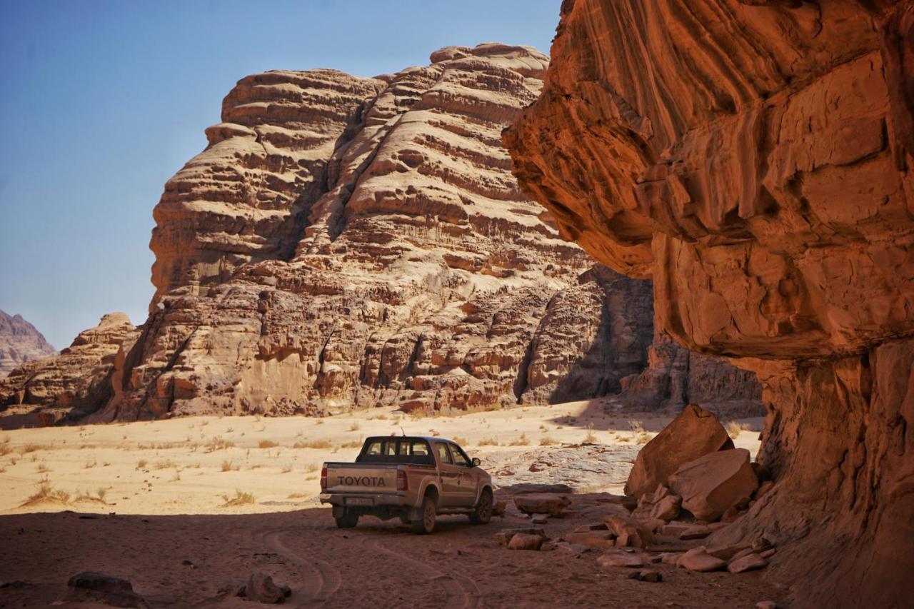 Salman Zwaidh Camp Hotel Wadi Rum Eksteriør billede