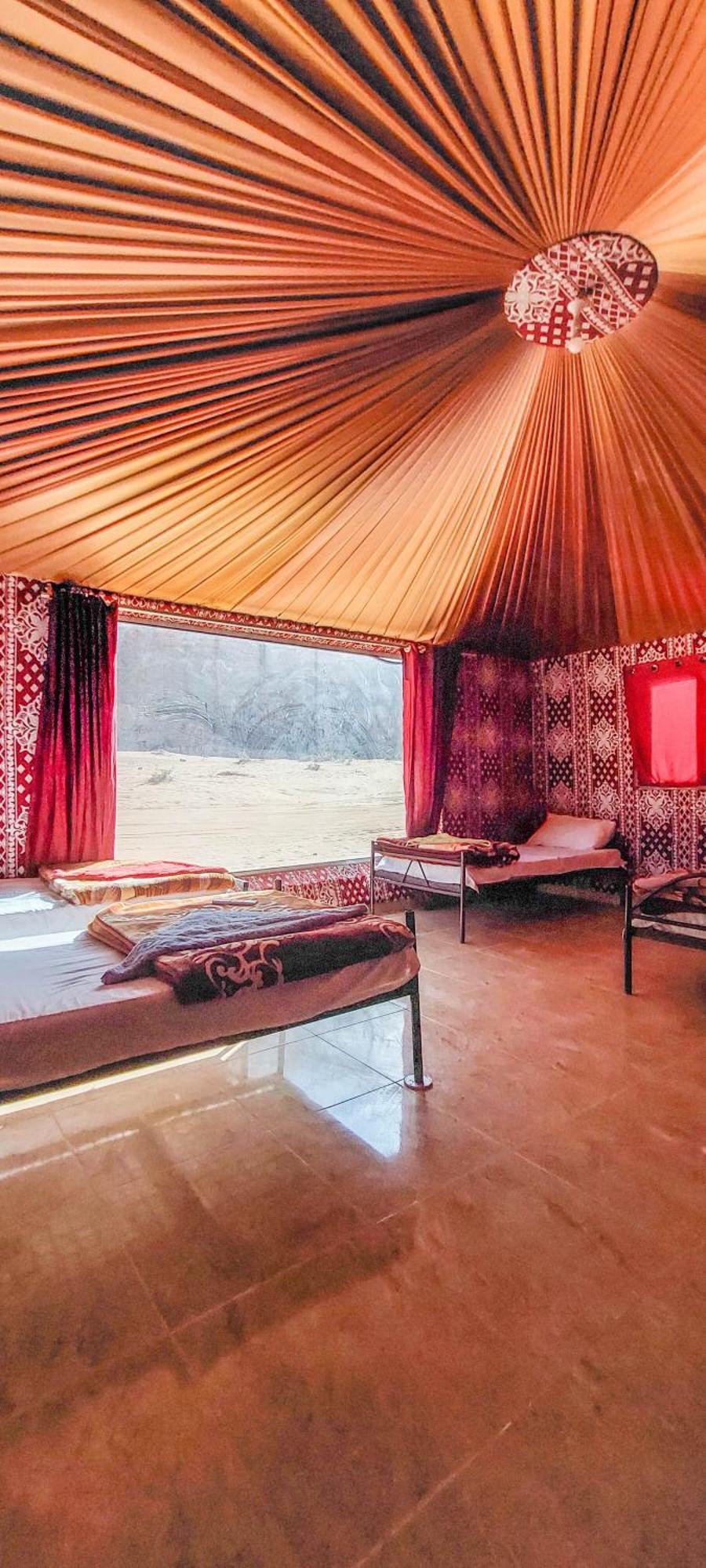 Salman Zwaidh Camp Hotel Wadi Rum Eksteriør billede