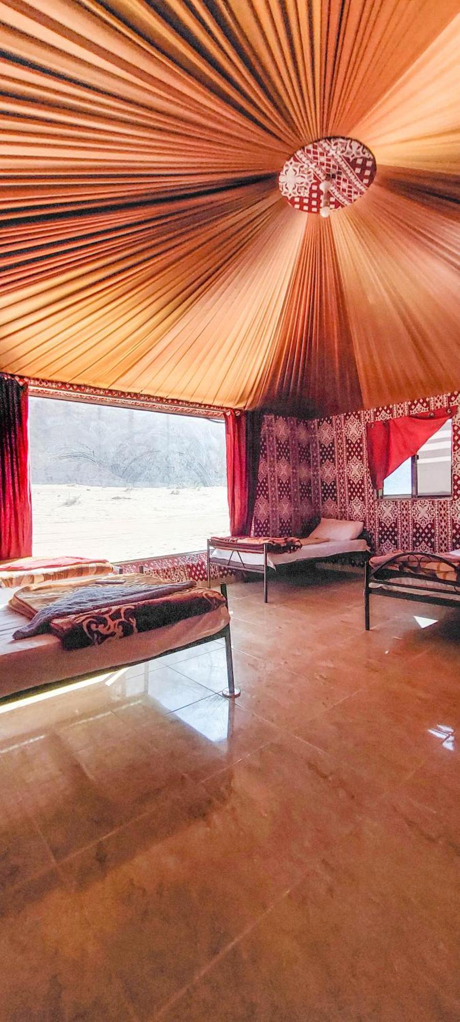 Salman Zwaidh Camp Hotel Wadi Rum Eksteriør billede